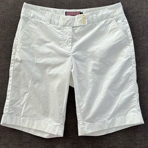 Vineyard Vines Dayboat Bermuda Shorts White Sz 8